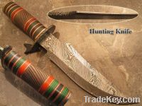 Damascus Hunting Knife