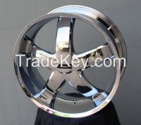 Wheel 22\" Avenger A35 Chrome Finish, The wheel are 22x8.5