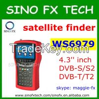 DVB-S/S2 & DVB-T2 satellite finder meter Satlink WS6979