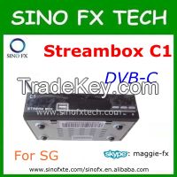 DVB-C Singapore black box Streambox C1 support IPTV