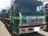 JAPANESE USED HEAVY TRANSIT MIXTURE TRUCK FS2FKBD1993yr FOR SALE