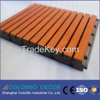 mdf grooved acoustic board wooden panels for wall and ceiling
