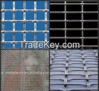 crimped wire mesh, crimped wire net, crimped wire netting, crimped wire screen (Guanhang wire mesh Co., Ltd)