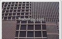 crimped wire mesh, wrapped edge crimped wire mesh, crimped wire net, galvanized crimped wire mesh, stainless steel crimped wire mesh, 