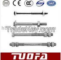 Pole line hardwares / clamp bolt pole top pin/ bolt and nut and washer