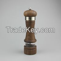Black walnut wood salt & pepper grinder/ mill/ shaker