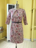 sell new arrival elegant professional style flower pattern beautiful dress