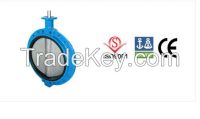 Good Seal Performance GG25 / GGG40 / GGG50 Body Single Flanged Butterfly Valve