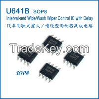 Interval andWipe/WashWiper Control IC U642B SOP8