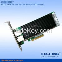 LR-LINK Brand PCIe x8 Intel JLX540AT2 Chipset Dual RJ45 Copper 10Gbps Network Card