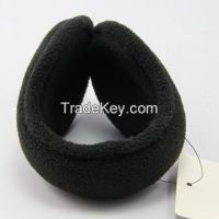 Unisex black winter warm earmuffs, suitable for gifts/promotions, various colors/OEM/ODM welcome
