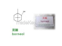 Synthetic Ice Borneol, borneol flake, Camphol Linderol, Baros camphor, Sumatra camphor, CAS: 507-70-0