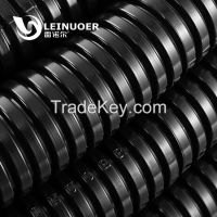 Flame retardant nylon corrugated wiring cable plastic polyamide PA-6 flexible pipe/conduit/hose/tube/tubing SGS CE FV-0 Certification