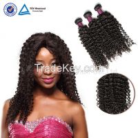 Best selling virgin brazilian jerry curl hair weave, afro kinky curly hair extensions, brazilian hair china suppliers