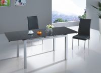 Extension Glass Dinner Table - 914