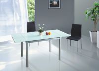 Extension Glass Dinner Table - 914a