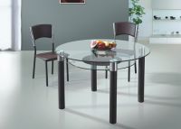 Clear glass Dining Table/Tea table DT21