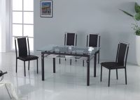multi-functional Glass Dining Table/Tea table A09