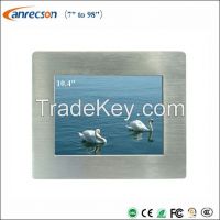 10 inch open frame touch screen monitor