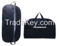 Navy blue non-woven suit cover bags for travel