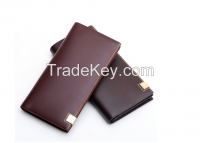 2015 fashionable and formal style leather wallets, noble, durable, good look