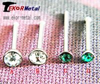 Sell nose rings: Jewelled Nose studs (nst008)
