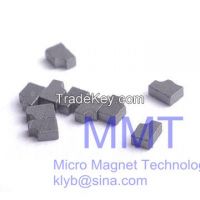 micro magnet block for quartz watch
