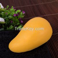 Almost Real Cute Cartoon Essential Oil Thailand Fruit Handmade Soap (mango) OEM ODM free samples