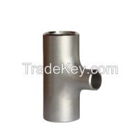 Butt Welding Reducing Tee B16.9 304/304L/316/316L/317L/347H/S31803/S32750/S32760/ALLOY 200