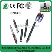 High quality 4 in 1 Promotional touch pen ballpoint pen with laser pointer