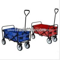 The Mac Sports Folding Utility Wagon in Red/ Folding Cart