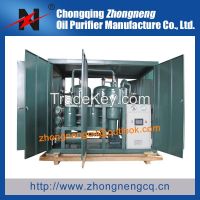 Movable Vacuum Insulation Oil Refining Machine