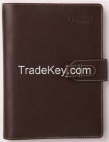 Plain paper leather cover notebook  _office supplies china factory