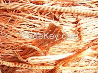 Copper Wire Scrap for Sale 99% 99.9%
