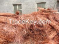 Copper WIRE SCRAP, (Millberry) 99, 9%