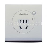 Smart Home Home Automation ZigBee smart socket wall socket mobile socket metering socket at chinese type
