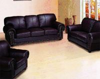 Sell leather sofa-B117-A