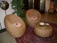 Sell water hyacinth sofa set