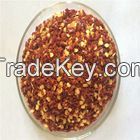 Hot chili pepper flakes, chilli crushed