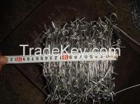 Barbed Wire Coil Type and Iron Wire Material barbed