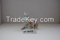 ceramic rabbit money bank