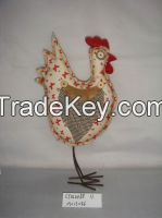 fabric hen decoration