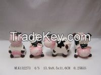 ceramic cow money bank