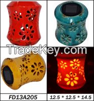 ceramic solar lantern