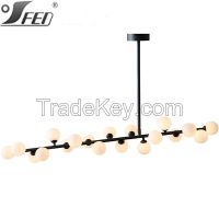 World best selling products glass Christmas led chandelier light