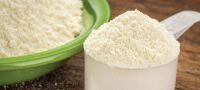 Skimmed milk powder grade "standard" mass fraction of fat of 0.5-1.5%