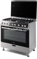 36 Inch Stainless Steel Free Standing Gas Cooker with Oven