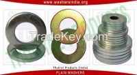 Spring washers, plain washers, double coiled spring washers all din standard washers, lynch pins manufacturers exporters in india uk, swedan, netherland