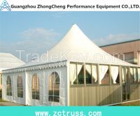 Customized Pagoda Aluminium Frame Big PVC Tent for Wedding Party