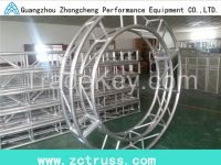 aluminium alloy screw circle truss for hanging LED lights